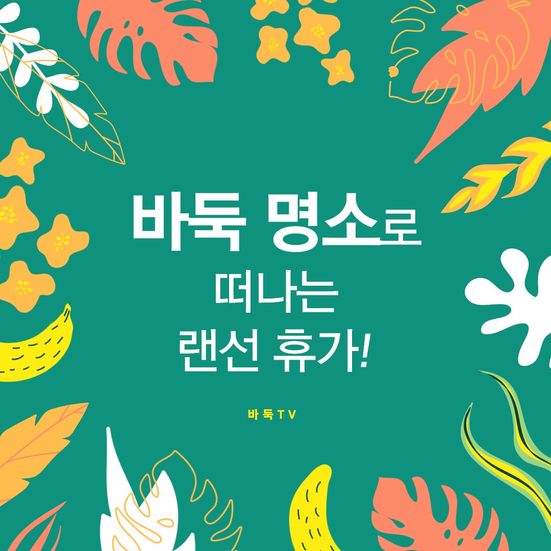 [카드뉴스] 바둑 명소로 랜선 휴가 떠나요~!